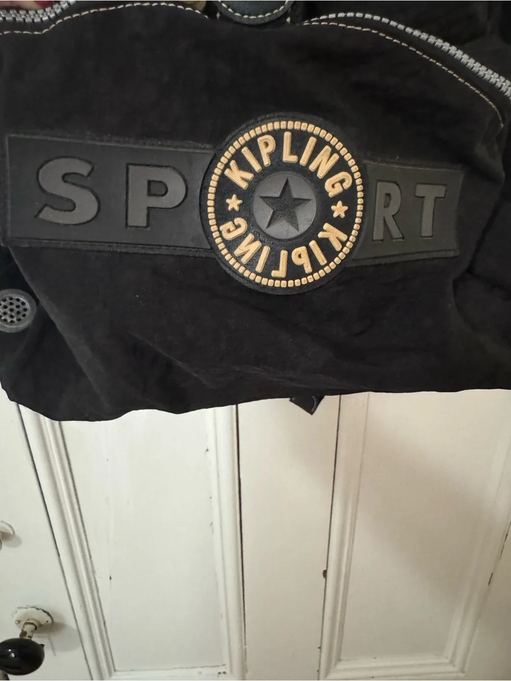 Kipling Sport Black Nylon Backpack